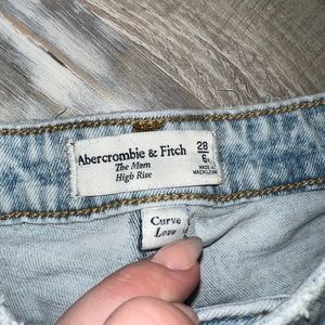 Abercrombie Curve Love Mom Jeans